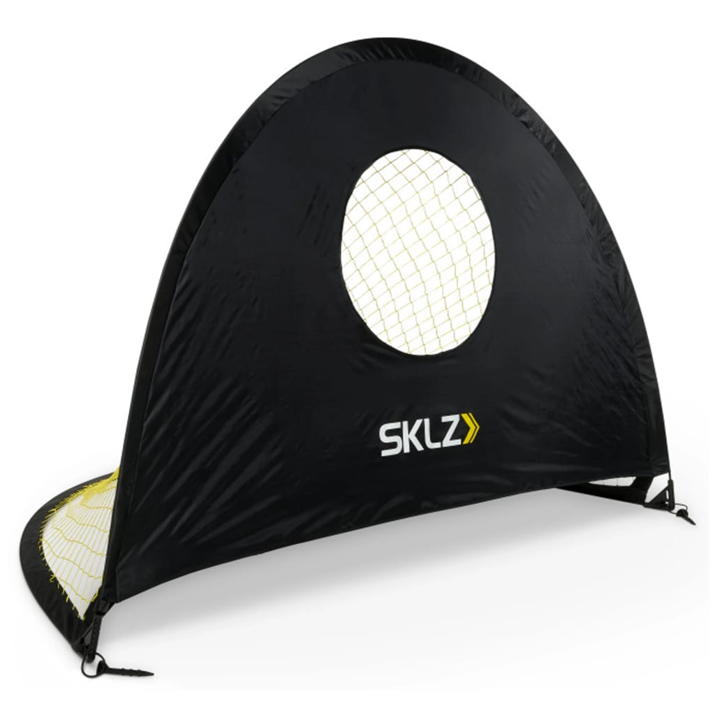 Pop-up fotbollsmål 183x122 cm svart