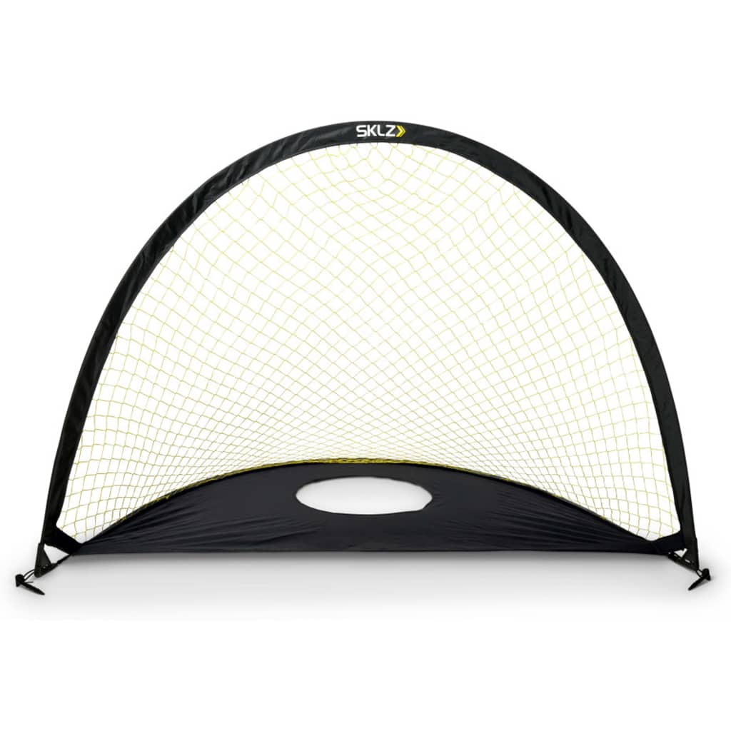 Pop-up fotbollsmål 183x122 cm svart