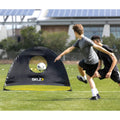 Pop-up fotbollsmål 183x122 cm svart