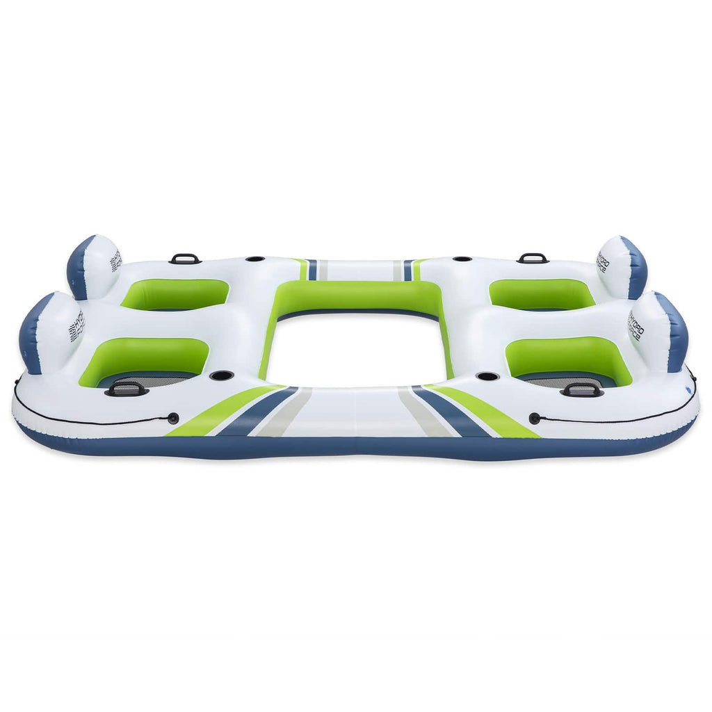 Hydro-Force Flytande Ö Vit och Blå och Grön 302 x 219 cm PVC