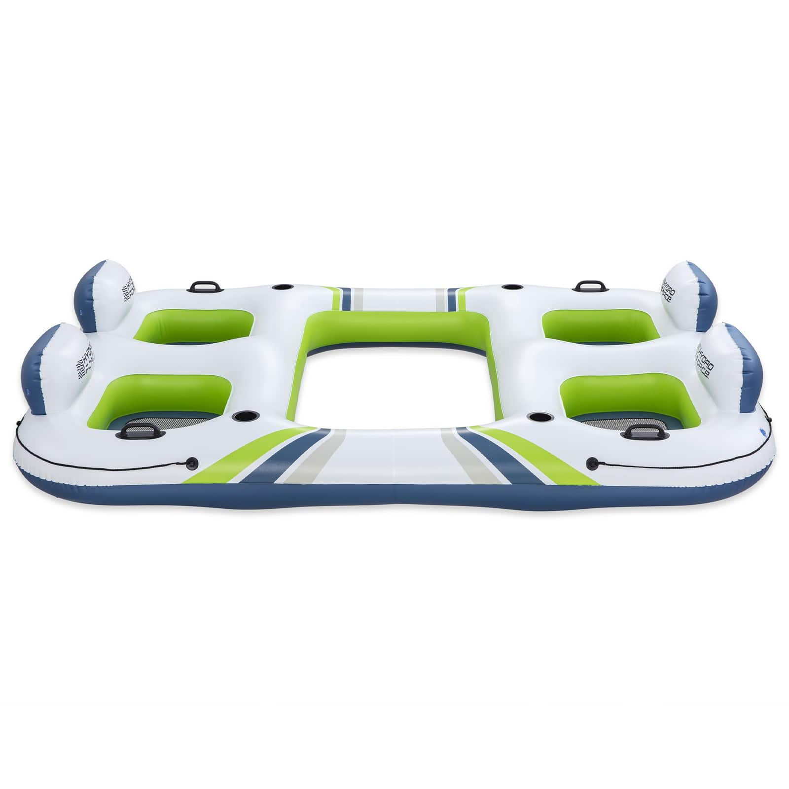 Hydro-Force Flytande Ö Vit och Blå och Grön 302 x 219 cm PVC