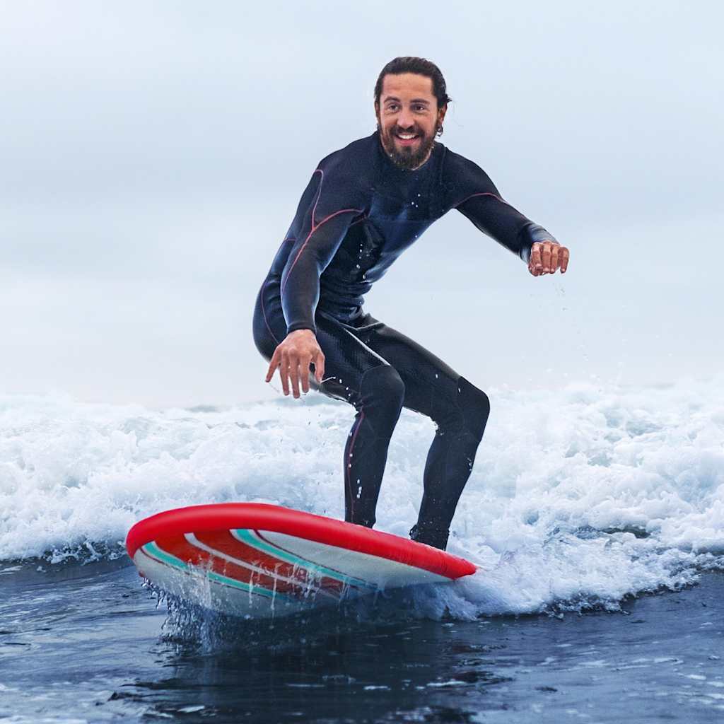 Uppblåsbar SUP-bräda Hydro-Force Compact Surf 8 243x57x7 cm