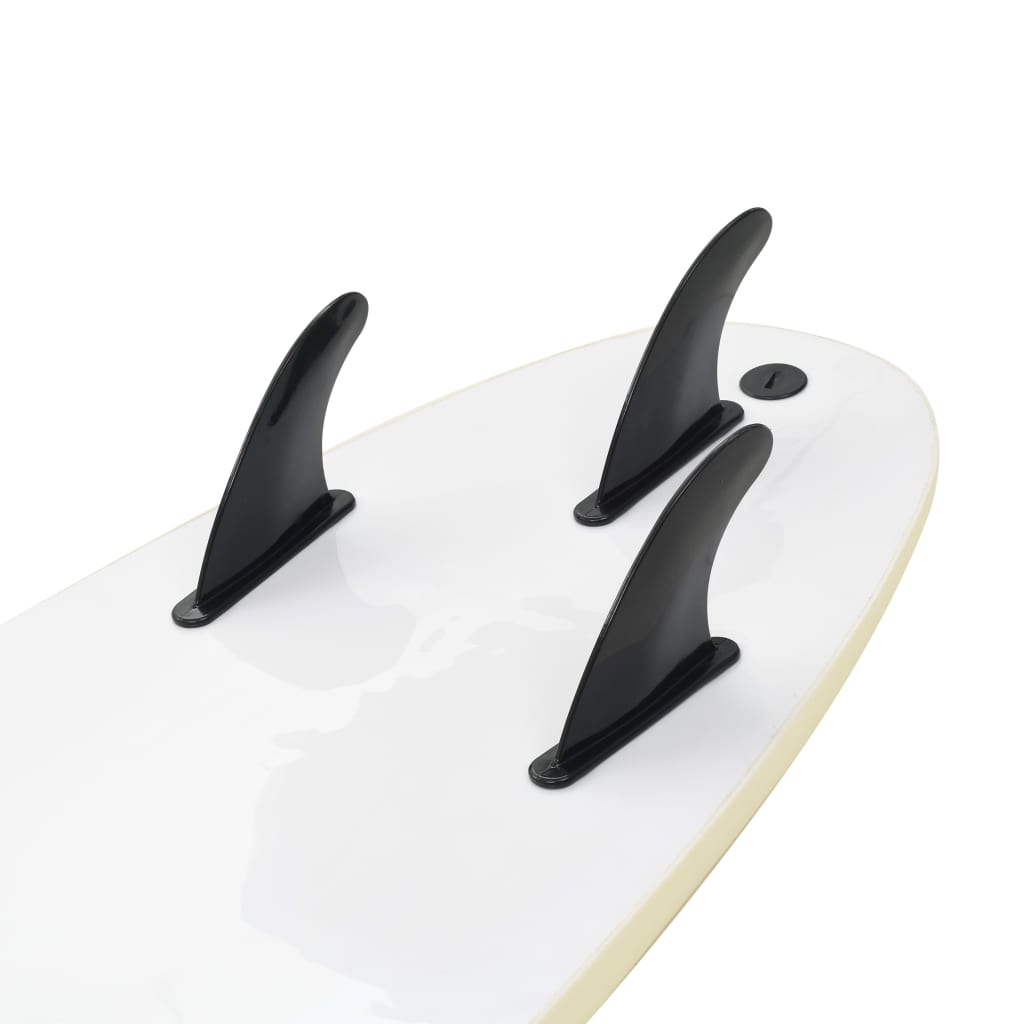 Surfbräda 170 cm blå och gräddvit