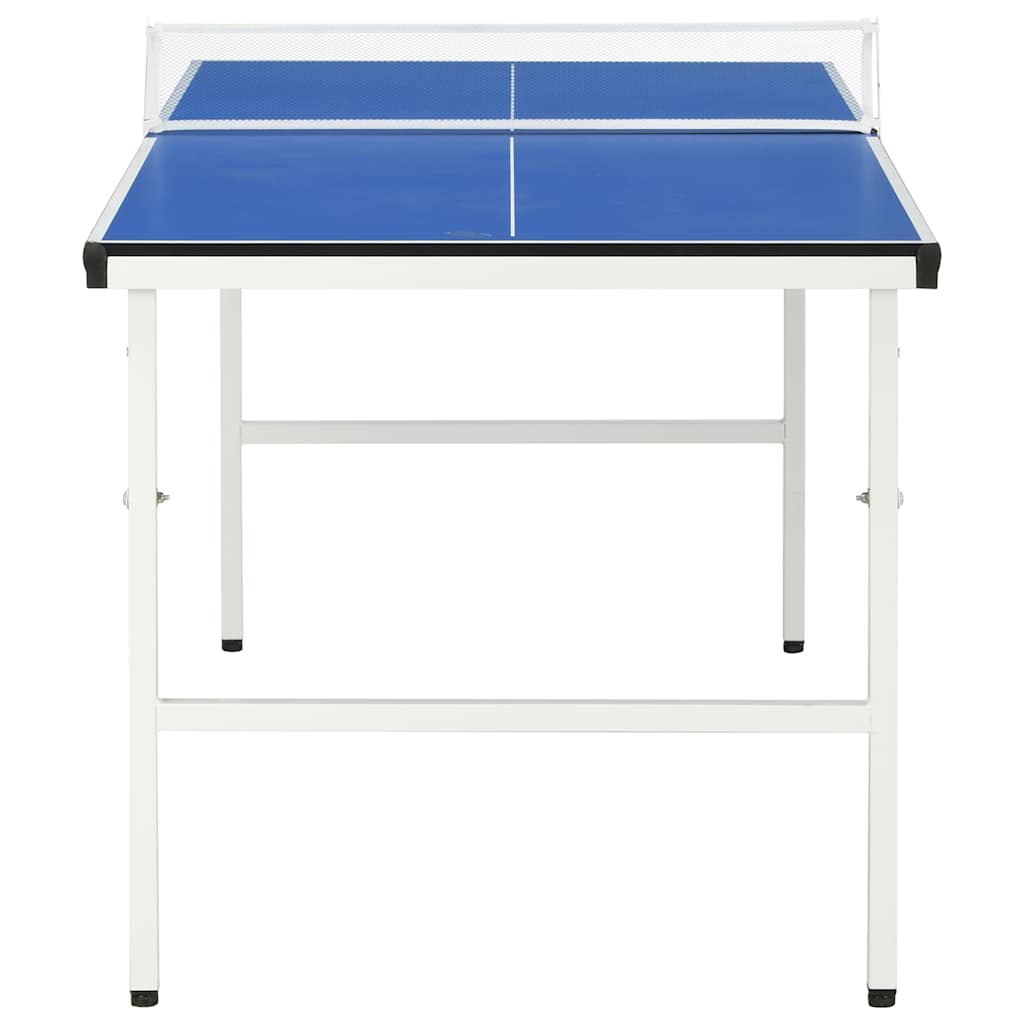 1,5 meter pingisbord med nät 152x76x66 cm blå