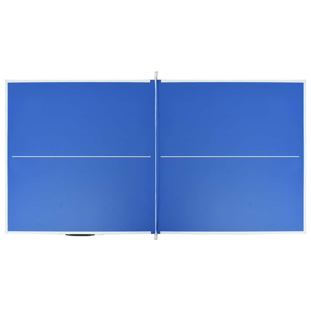 1,5 meter pingisbord med nät 152x76x66 cm blå