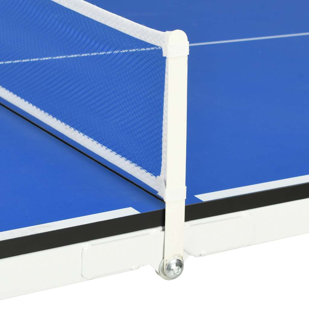 1,5 meter pingisbord med nät 152x76x66 cm blå