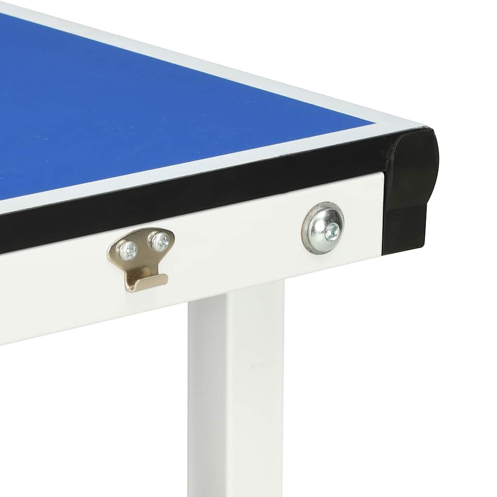 1,5 meter pingisbord med nät 152x76x66 cm blå