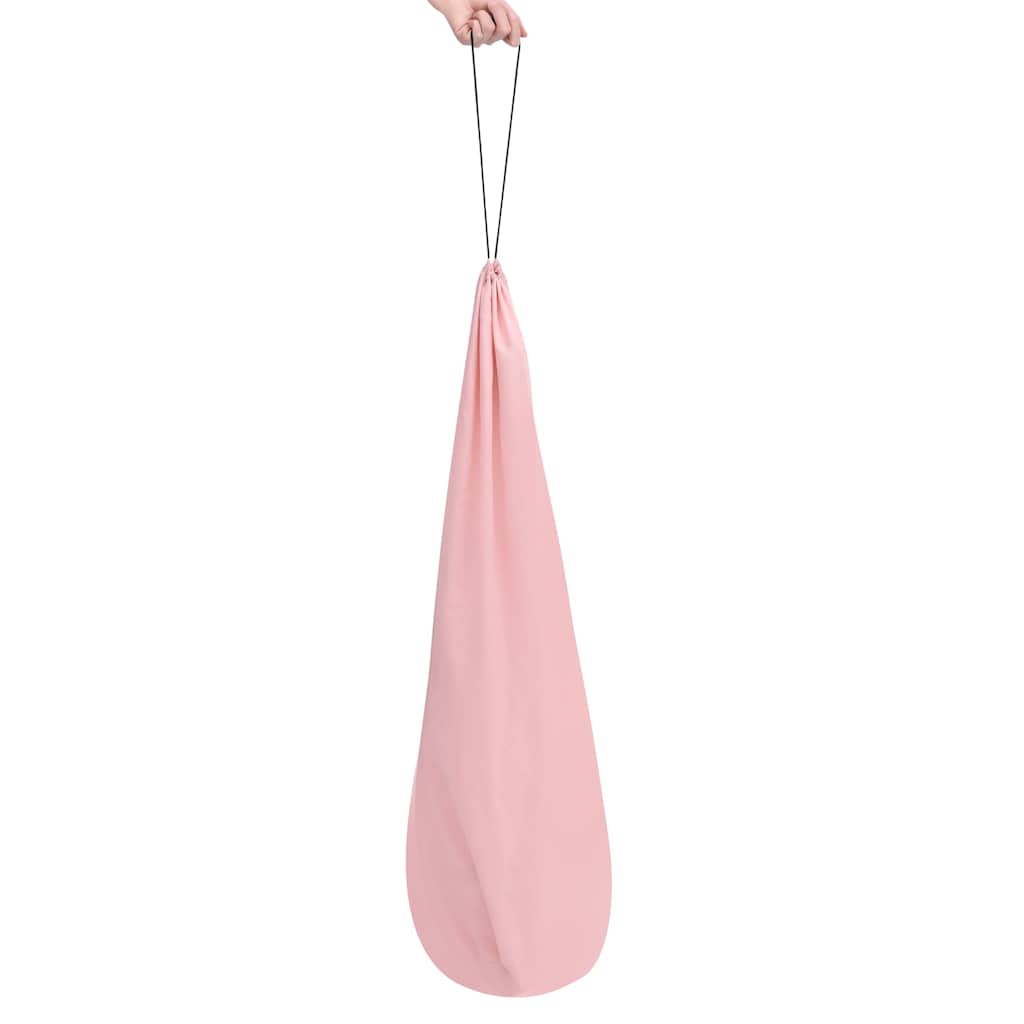 Tipitält för barn med väska peachskin rosa 120x120x150 cm