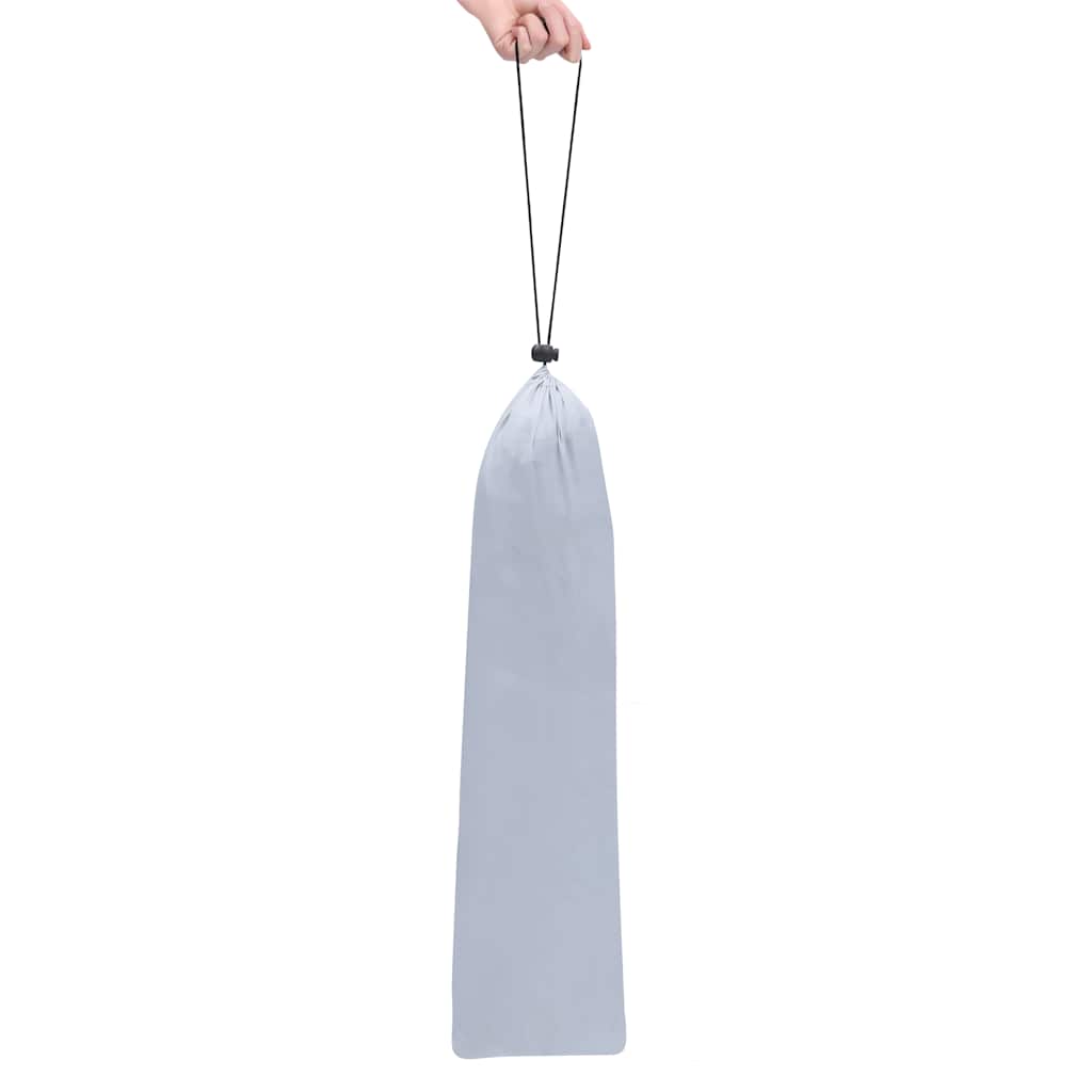 Tipitält för barn polyester med väska grå 115x115x160 cm