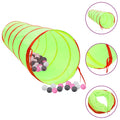 Lektunnel med 250 bollar grön 175 cm polyester