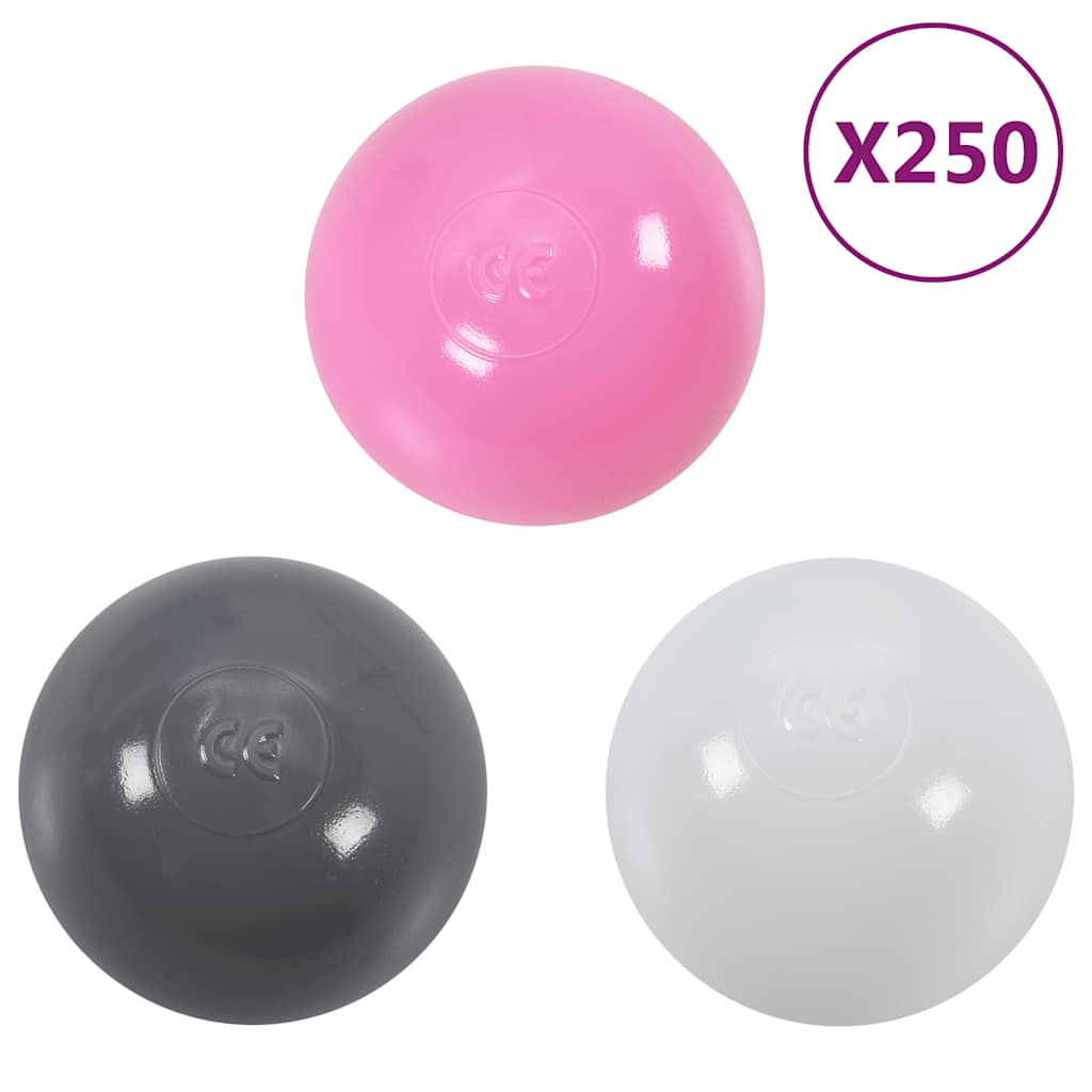 Lektunnel med 250 bollar grön 175 cm polyester