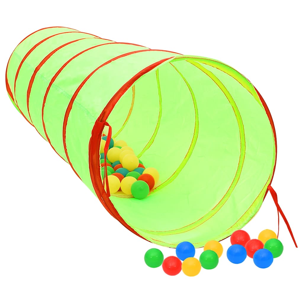 Lektunnel grön 175 cm polyester