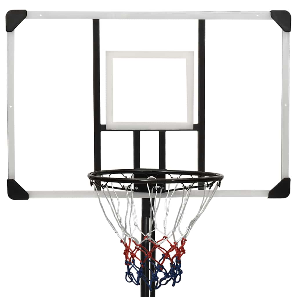 Basketkorg transparent 256-361 cm polykarbonat