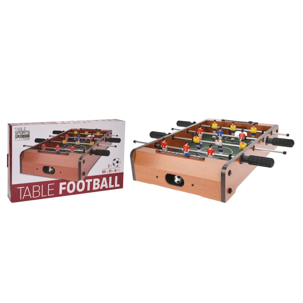 Fotbollsbord med 12 spelare trä