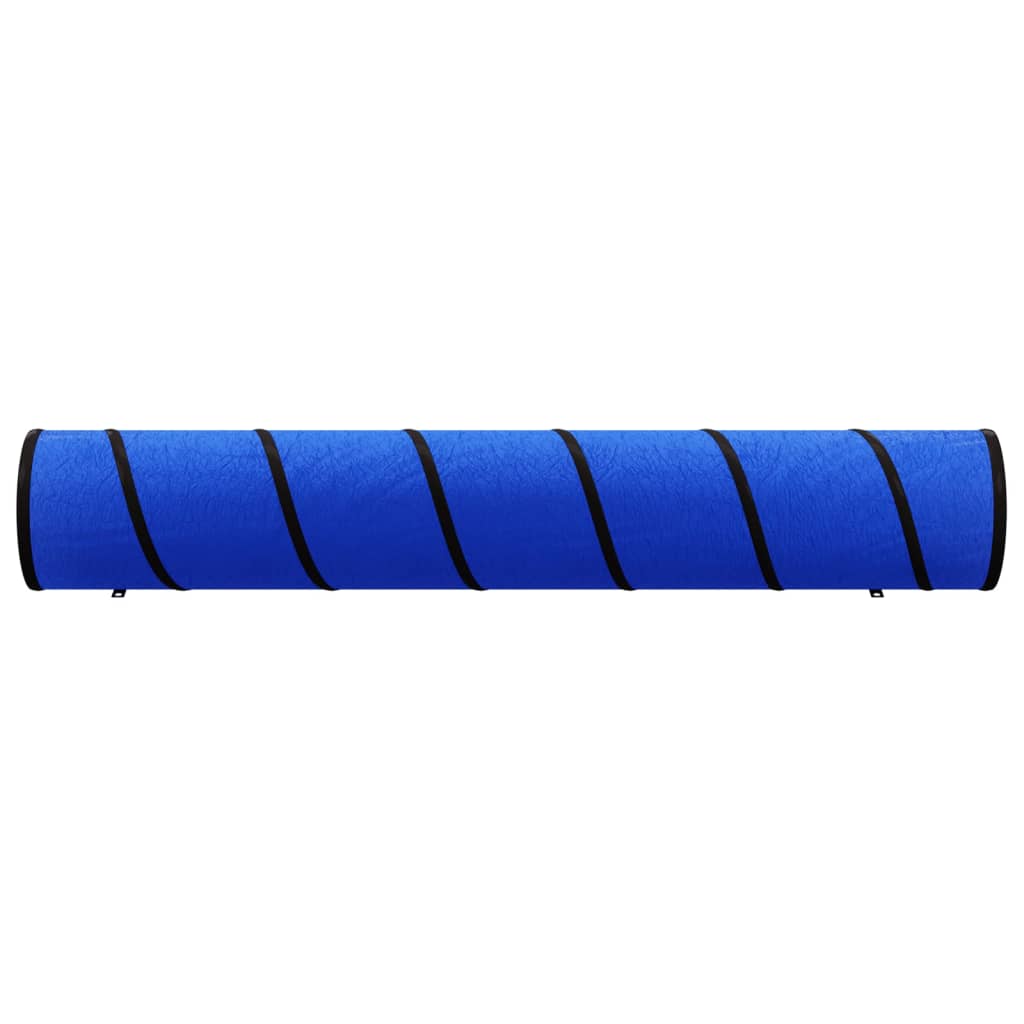 Hundtunnel blå Ø 50x300 cm polyester