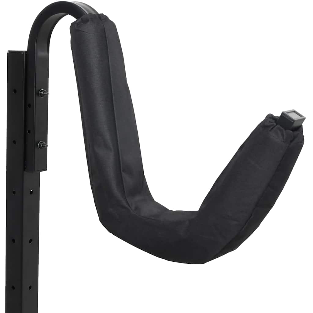 Förvaringsställ för 2 kajaker 250x57x127,5 cm stål