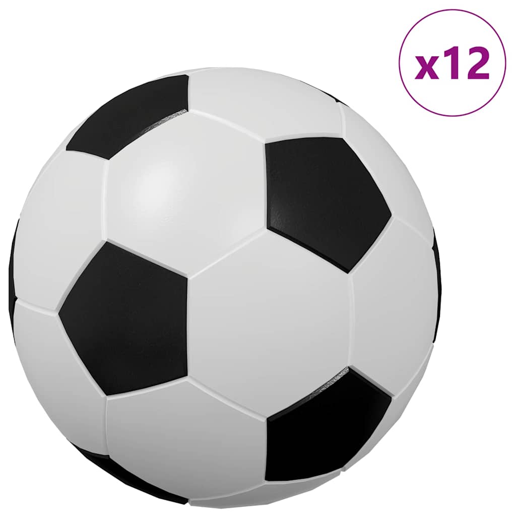 Bordfotbollar 12 pcs Vit 3,6 x 3,6 cm Polypropylen