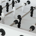 Fotbollstabellspelare 24 pcs Svart och Vitt 3,6 x 3,1 x 10,8 cm