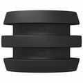 Foosball Bord Bumpers 16 pcs Svart 3 x 3 x 2 cm TPE
