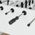 Foosball-bordshandtag 10 pcs Svart 3,1 x 3,1 x 17,8 cm PP