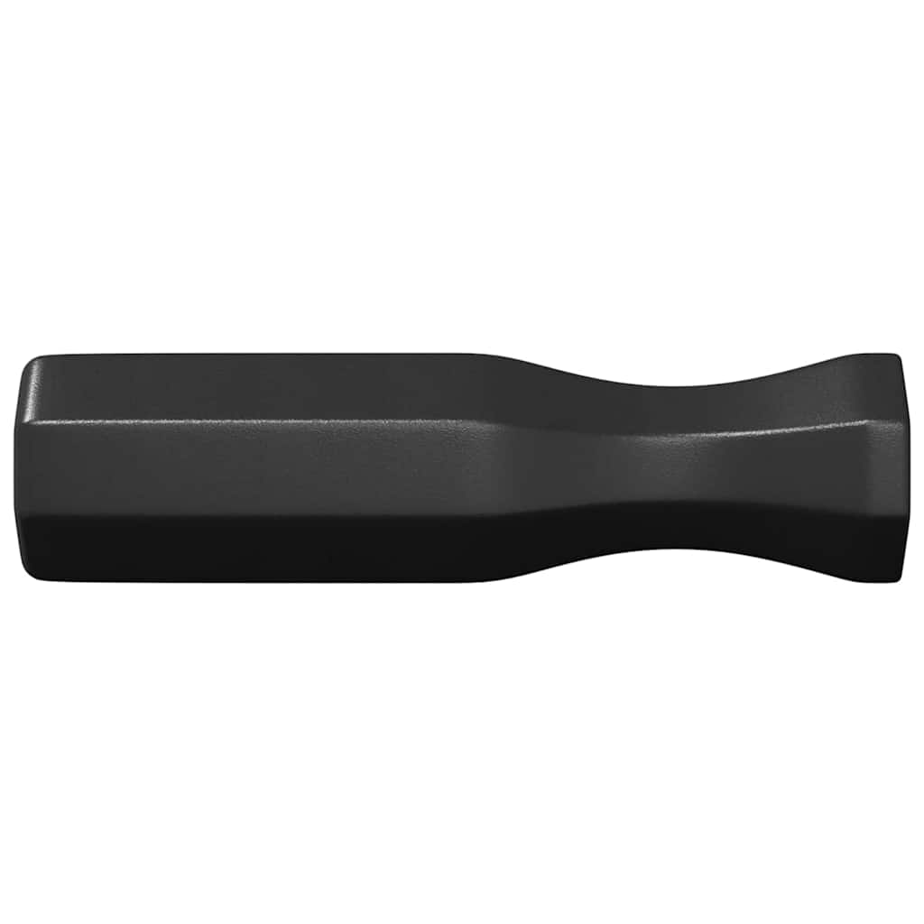 Foosball-bordshandtag 10 pcs Svart 3,1 x 3,1 x 17,8 cm PP