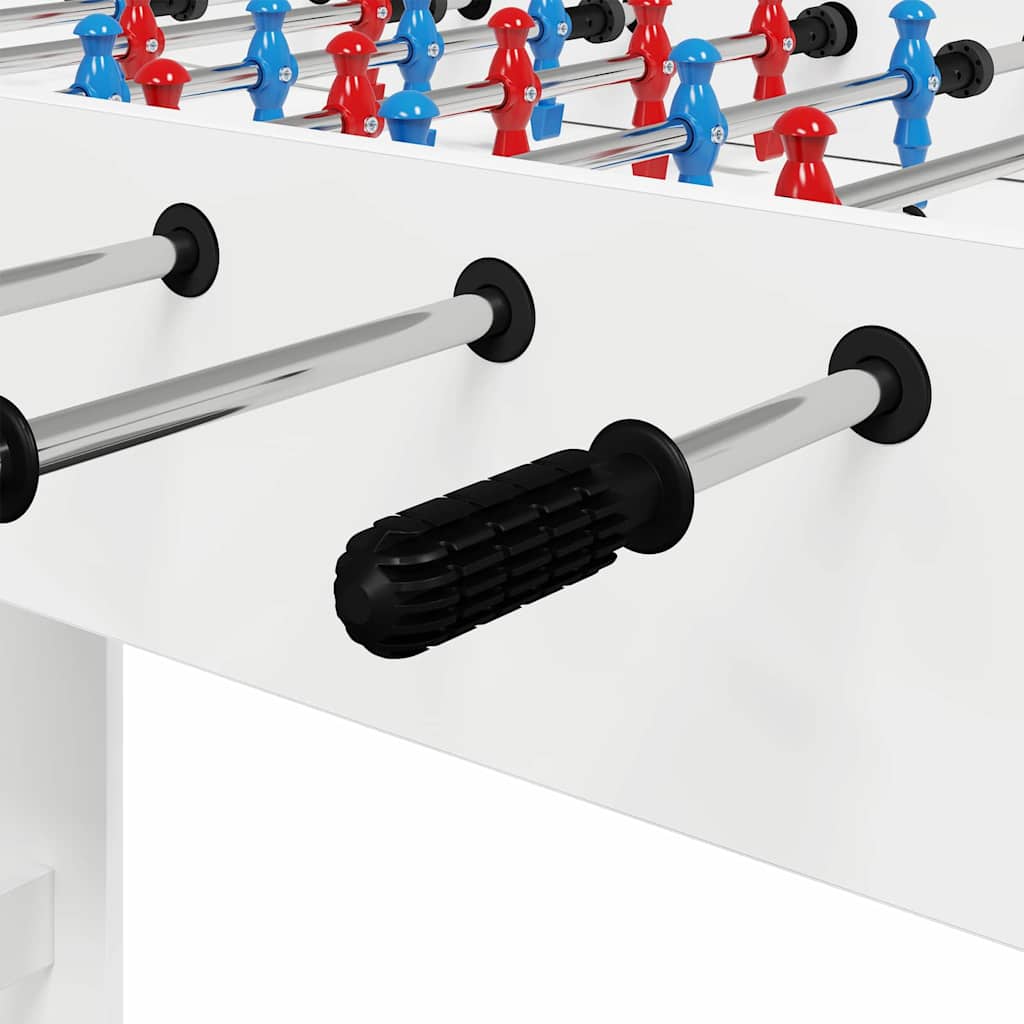 Foosball-bordshandtag 10 pcs Svart 2,8 x 2,8 x 9,3 cm PP