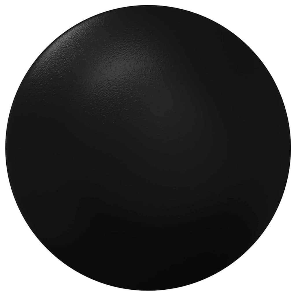 Foosball Table End Caps 10 pcs Svart 1,9 x 1,9 x 1,6 cm PP
