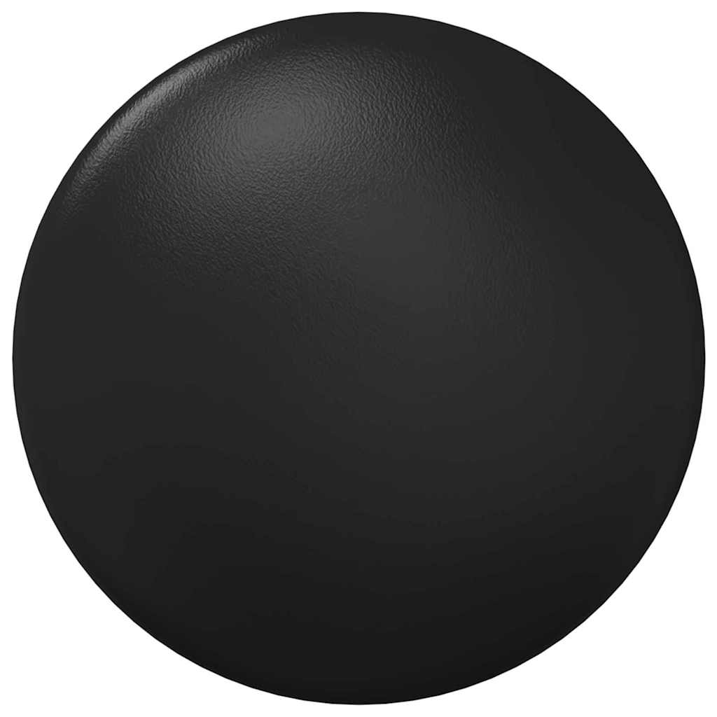 Foosball Table End Caps 10 pcs Svart 1,5 x 1,5 x 1 cm PP