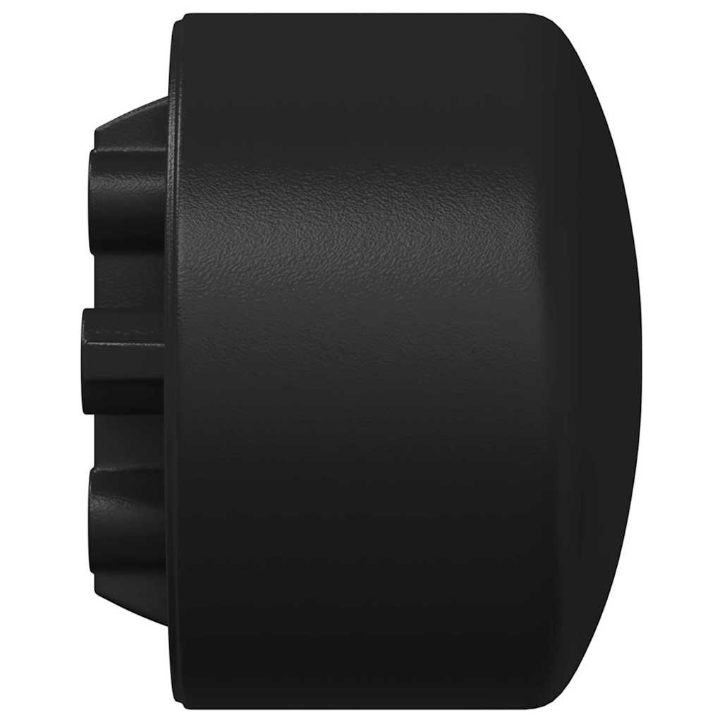 Foosball Table End Caps 10 pcs Svart 1,5 x 1,5 x 1 cm PP