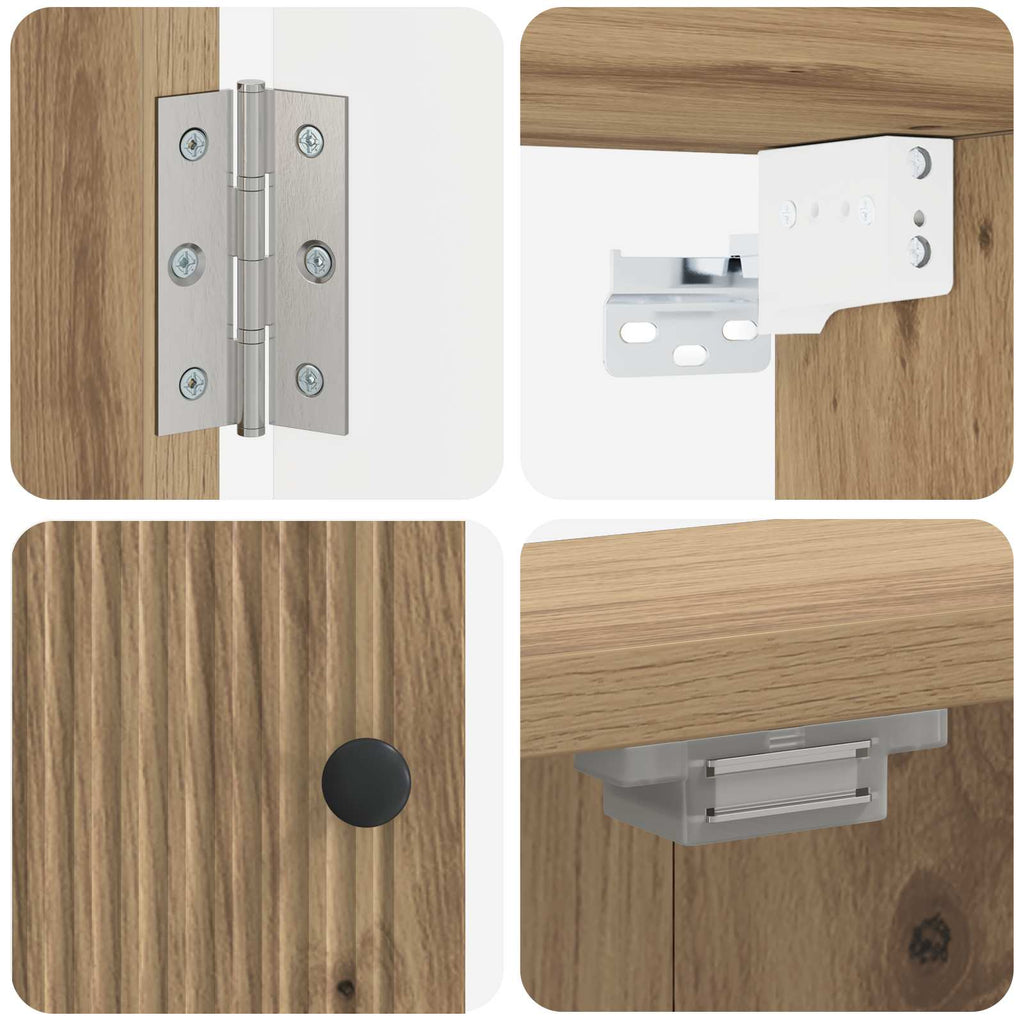 Darttavla Skåp EDE Artisan-ek 52,5 x 10,5 x 53,5 cm