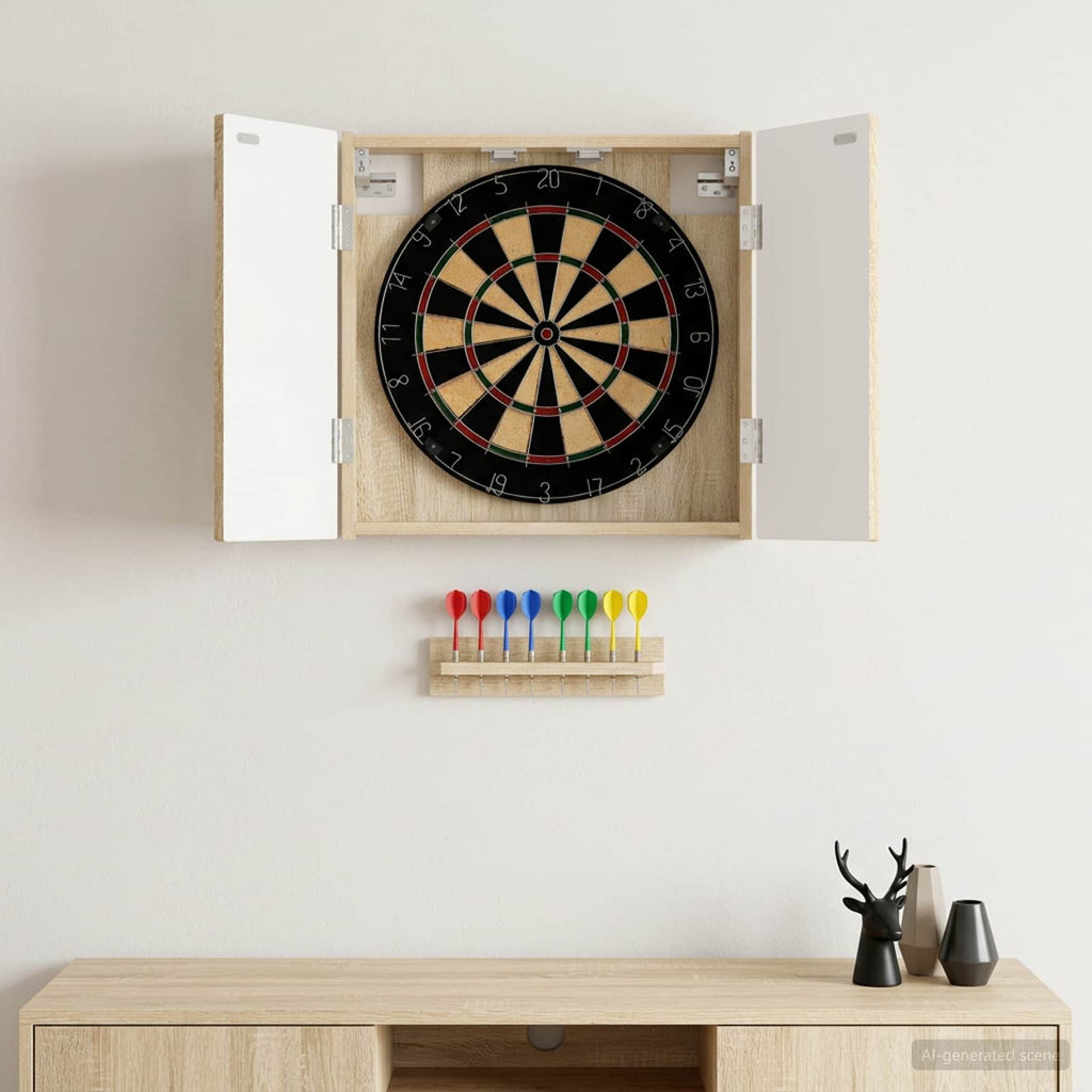 Darttavla Skåp DELFT Sonoma-ek 52,5 x 10,5 x 53,5 cm