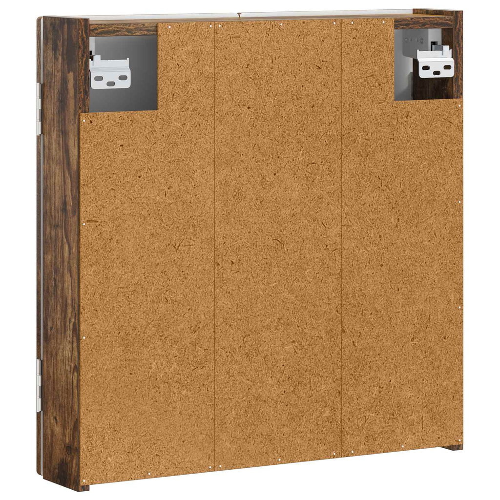 Darttavla Skåp ALKMAAR Rökt ek 52,5 x 10,5 x 53,5 cm