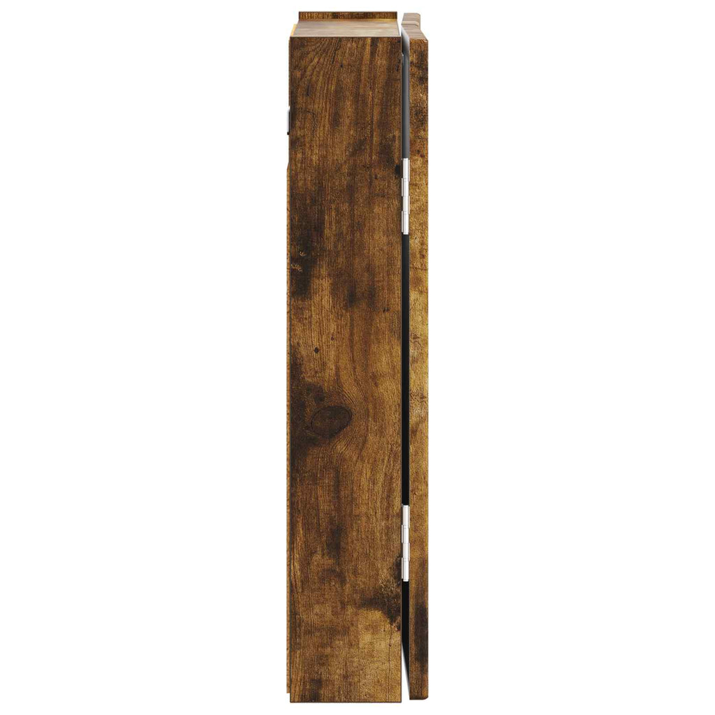Darttavla Skåp ALKMAAR Rökt ek 52,5 x 10,5 x 53,5 cm