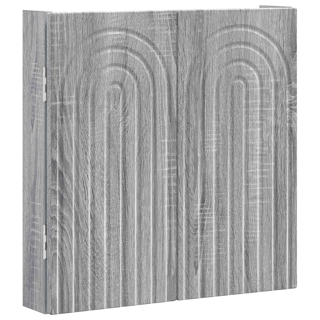 Darttavla Skåp ALKMAAR Grå Sonoma 52,5 x 10,5 x 53,5 cm