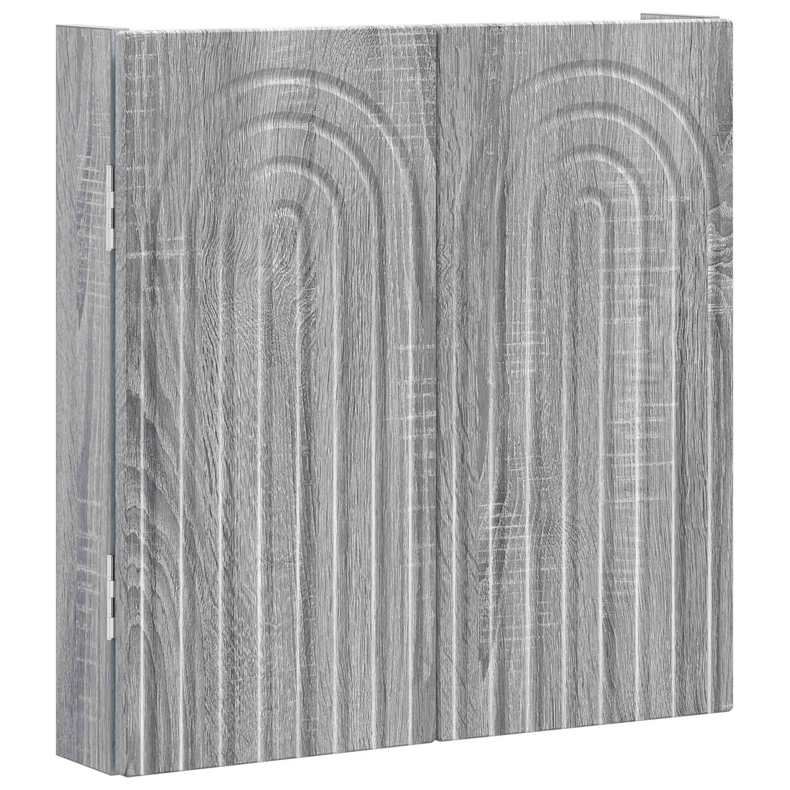 Darttavla Skåp ALKMAAR Grå Sonoma 52,5 x 10,5 x 53,5 cm