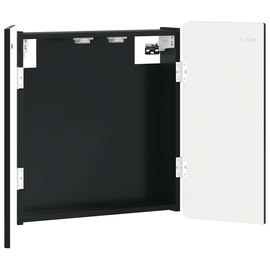 Darttavla Skåp ZWOLLE Svart 52,5 x 10,5 x 57,5 cm
