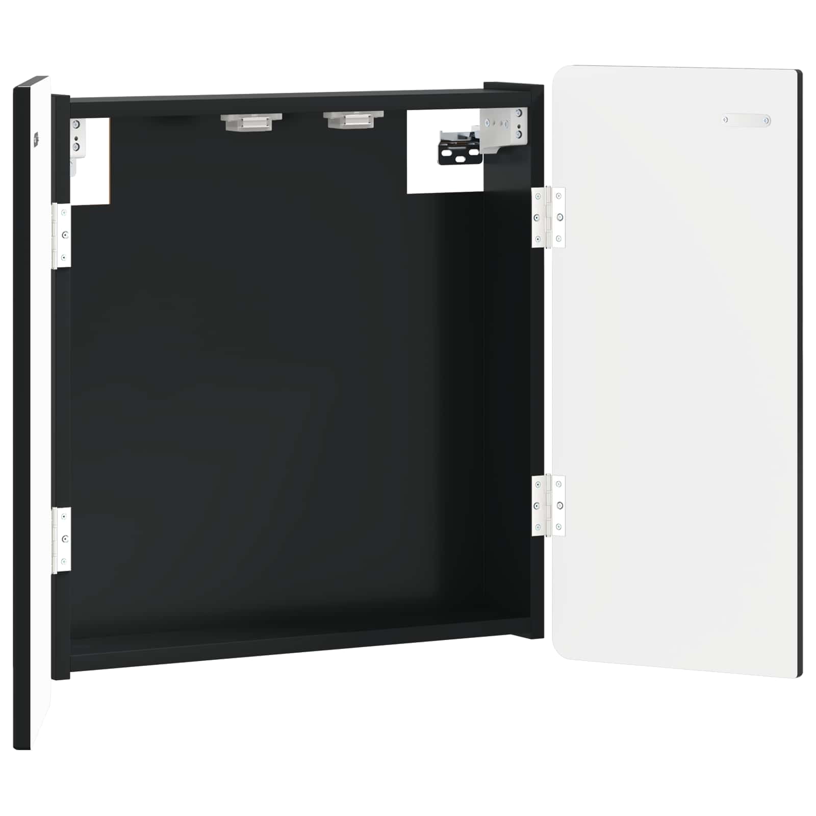 Darttavla Skåp ZWOLLE Svart 52,5 x 10,5 x 57,5 cm