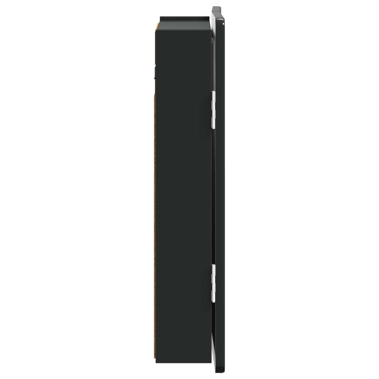 Darttavla Skåp ZWOLLE Svart 52,5 x 10,5 x 57,5 cm