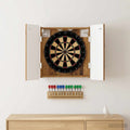 Darttavla Skåp ZWOLLE Gammalt trä 52,5 x 10,5 x 57,5 cm