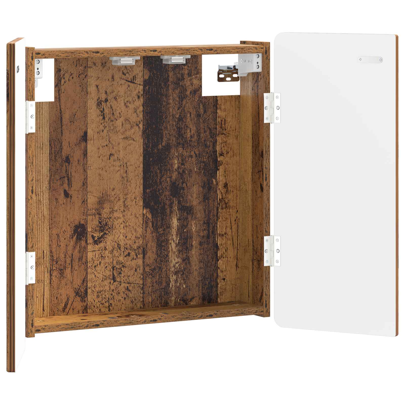 Darttavla Skåp ZWOLLE Gammalt trä 52,5 x 10,5 x 57,5 cm