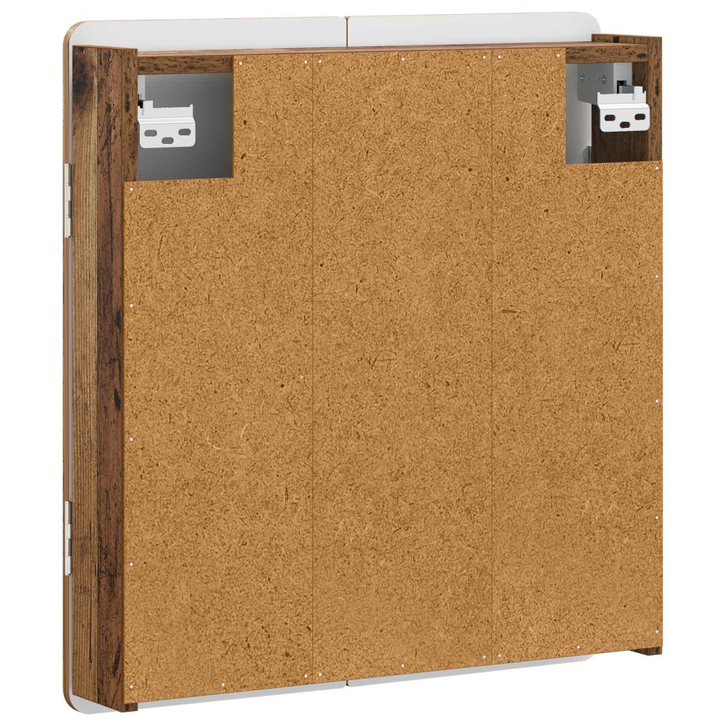 Darttavla Skåp ZWOLLE Gammalt trä 52,5 x 10,5 x 57,5 cm