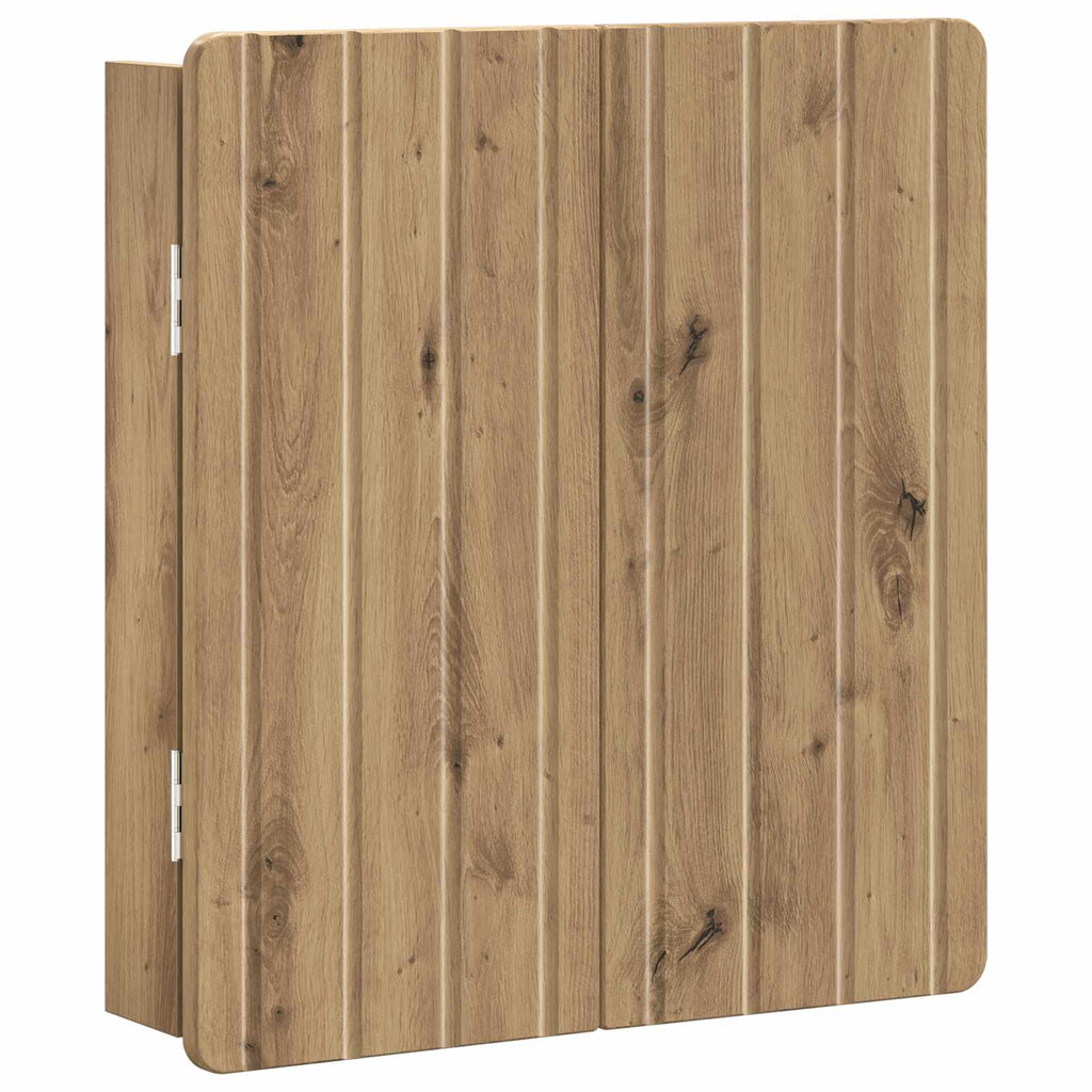 Darttavla Skåp ZWOLLE Artisan-ek 52,5 x 10,5 x 57,5 cm