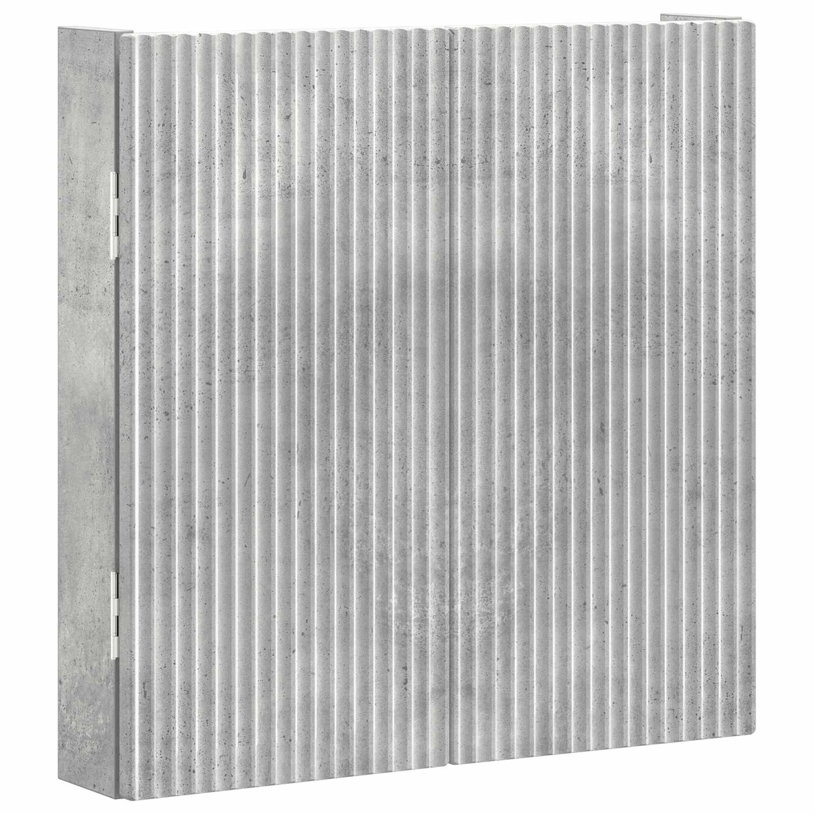 Darttavla Skåp ARNHEM Betonggrå 52,5 x 10,5 x 53,5 cm
