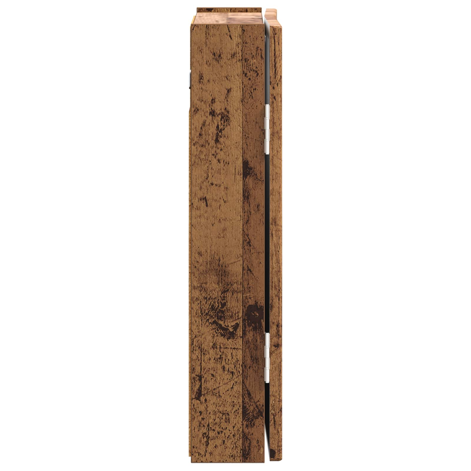 Darttavla Skåp ARNHEM Gammalt trä 52,5 x 10,5 x 53,5 cm