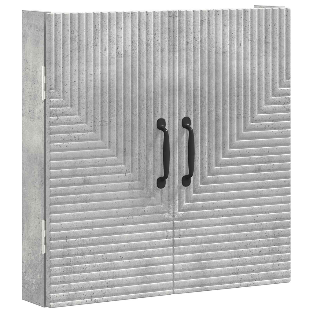 Darttavla Skåp HAARLEM Betonggrå 52,5 x 10,5 x 53,5 cm
