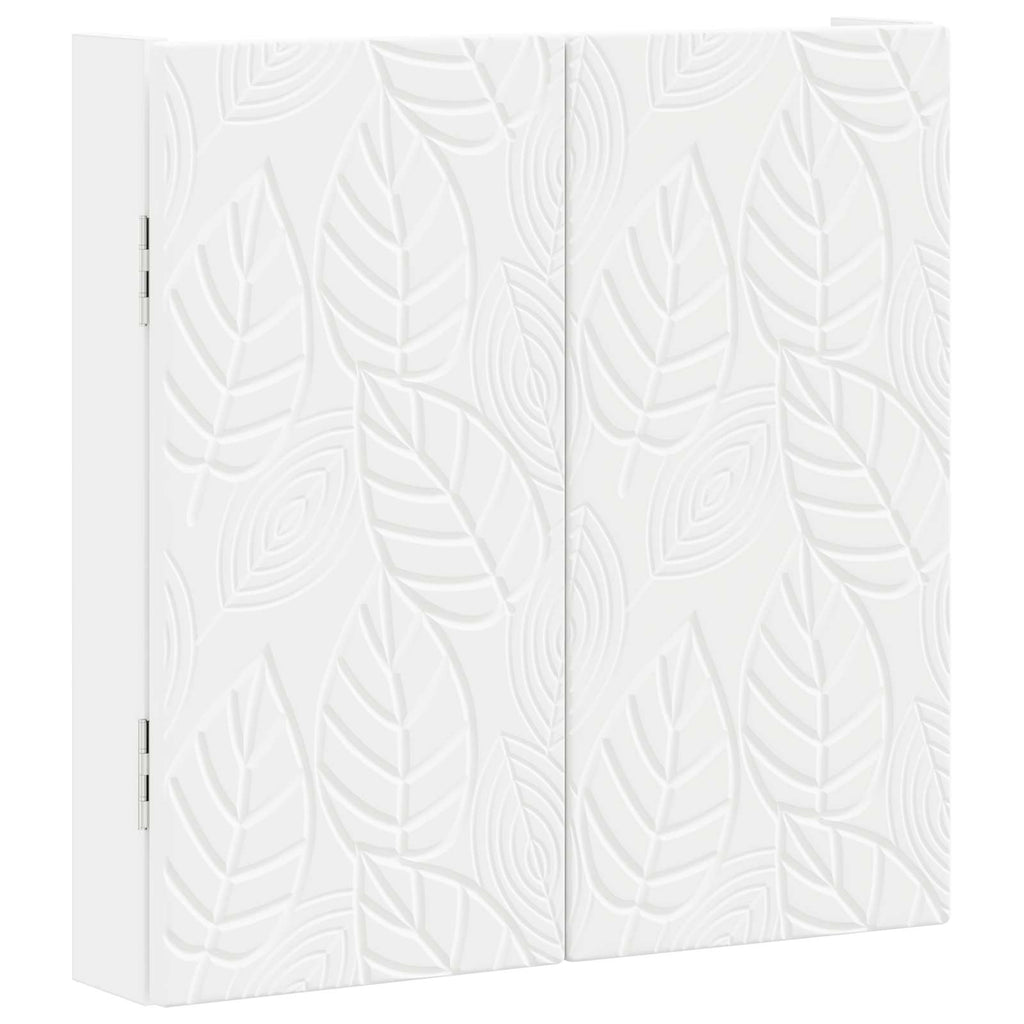 Darttavla Skåp DELFT Vit 52,5 x 10,5 x 53,5 cm Konstruerat trä