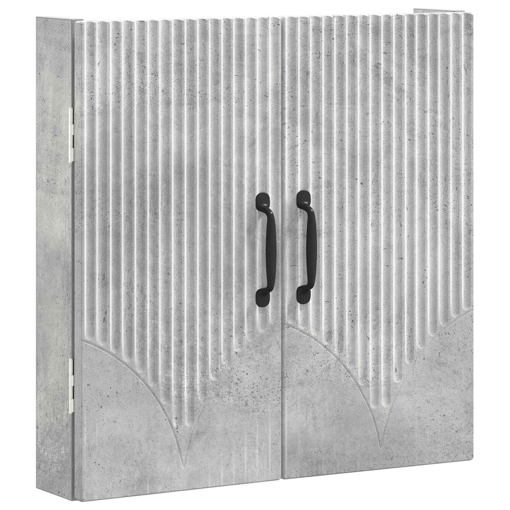Darttavla Skåp HOORN Betonggrå 52,5 x 10,5 x 53,5 cm