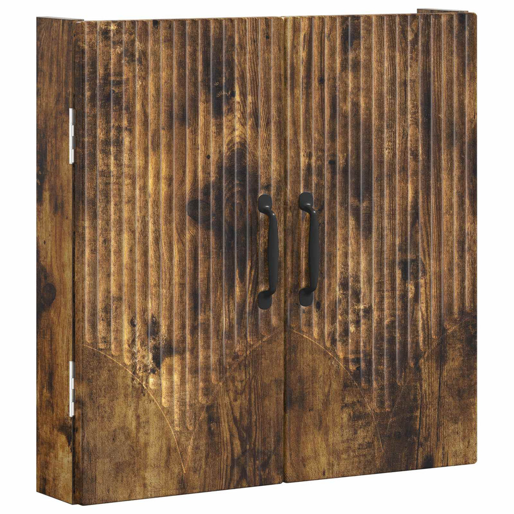 Darttavla Skåp HOORN Rökt ek 52,5 x 10,5 x 53,5 cm