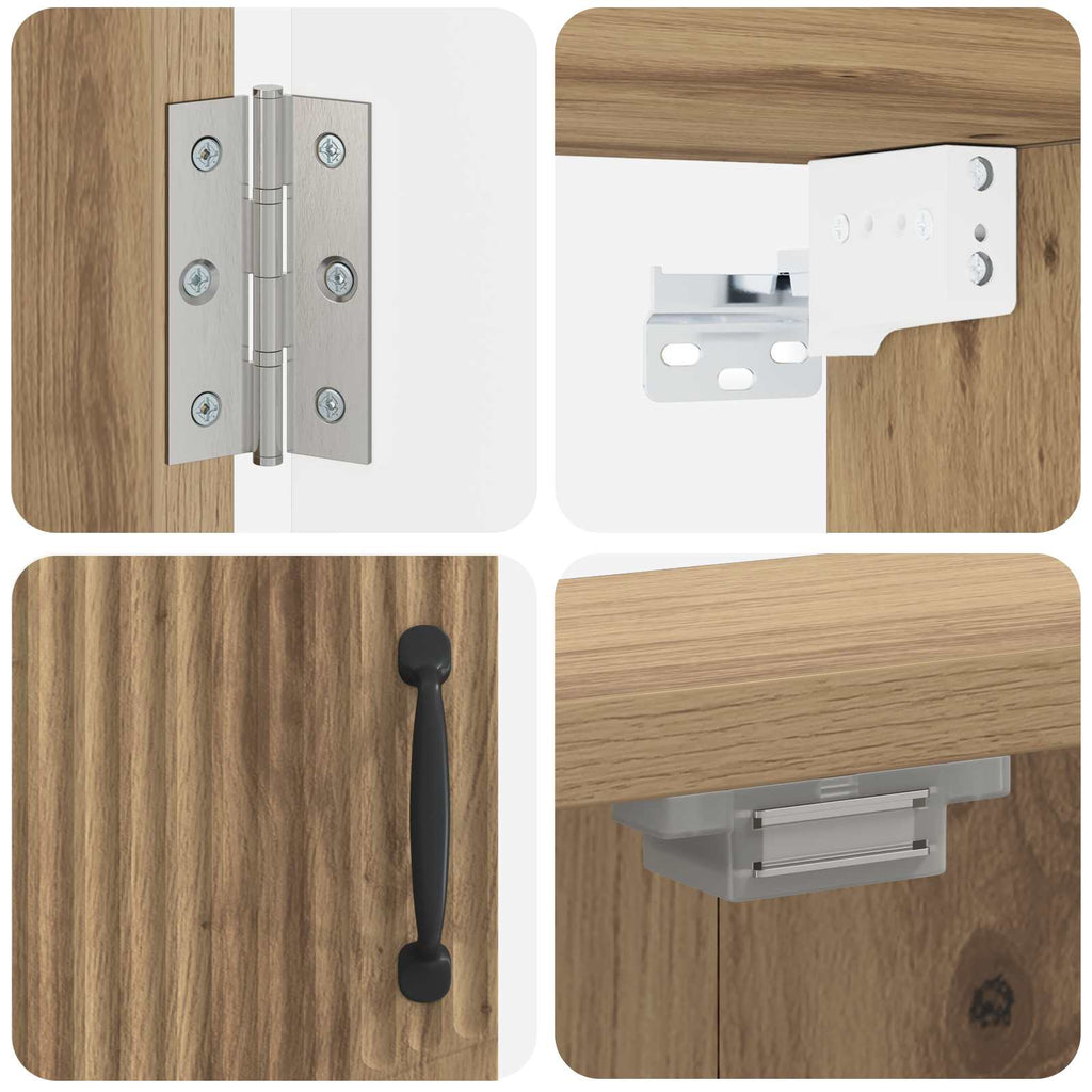 Darttavla Skåp HOORN Artisan-ek 52,5 x 10,5 x 53,5 cm