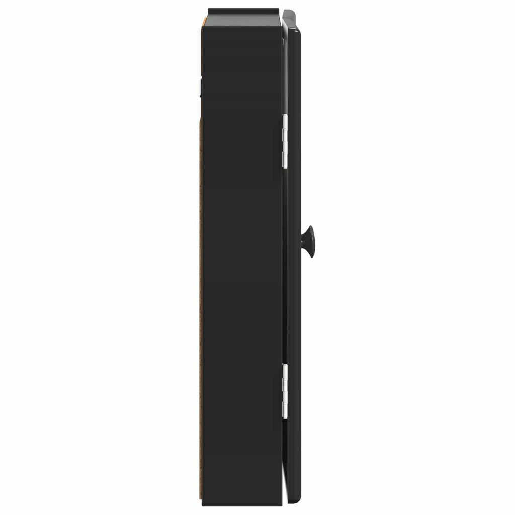 Darttavla Skåp BREDA Svart 52,5 x 10,5 x 53,5 cm
